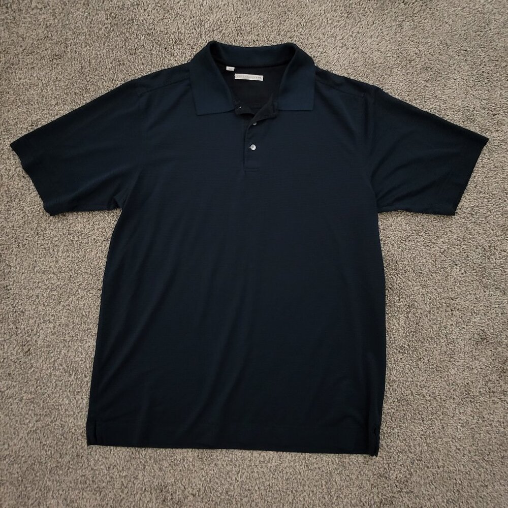 Men's Blue Variegated Cutter & Buck Polo Shirt X-large